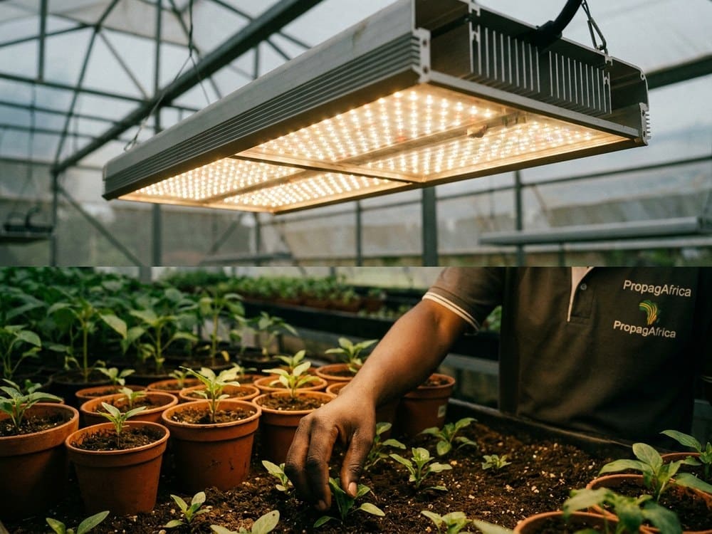 Automation controls for a propagation climate system