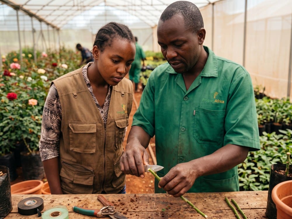 A performance audit under way in a nursery