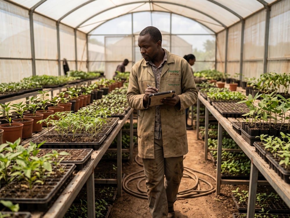 A troubleshooting visit to a propagation system